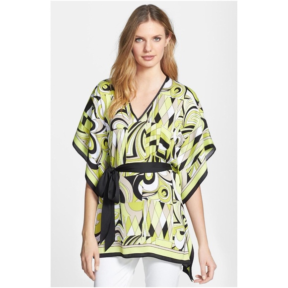 MICHAEL Michael KORS Tops - MICHAEL KORS V-Neck Belted Kimono Top (Sm./Med)NWT